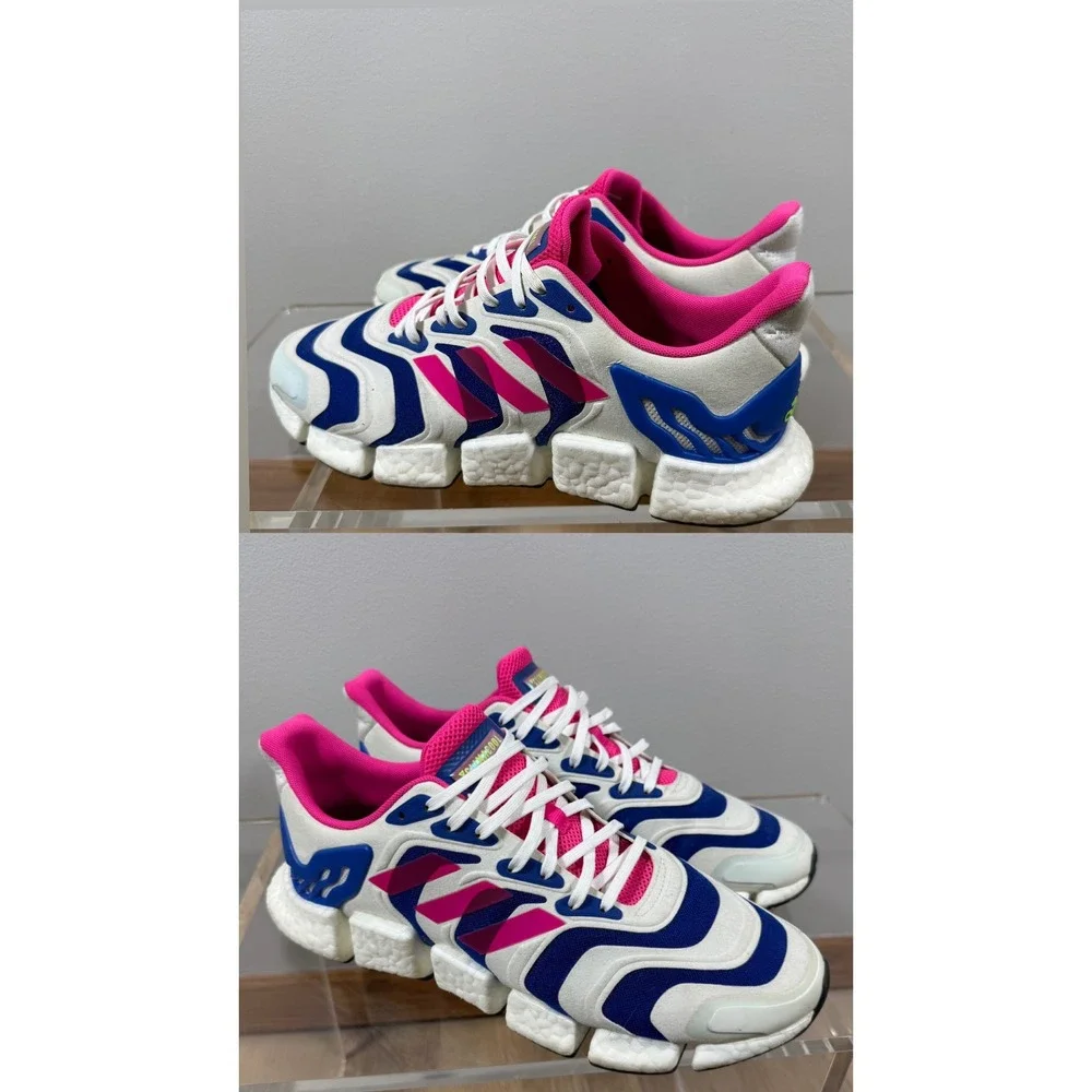 adidas Climacool Vento White Blue Pink Sneakers 11.5